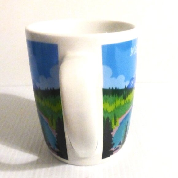 bsm 4x MORAINE LAKE Coffee MUGS Coffee Mug Banff Mountains Glacier Lake Louise - Picture 9 of 11